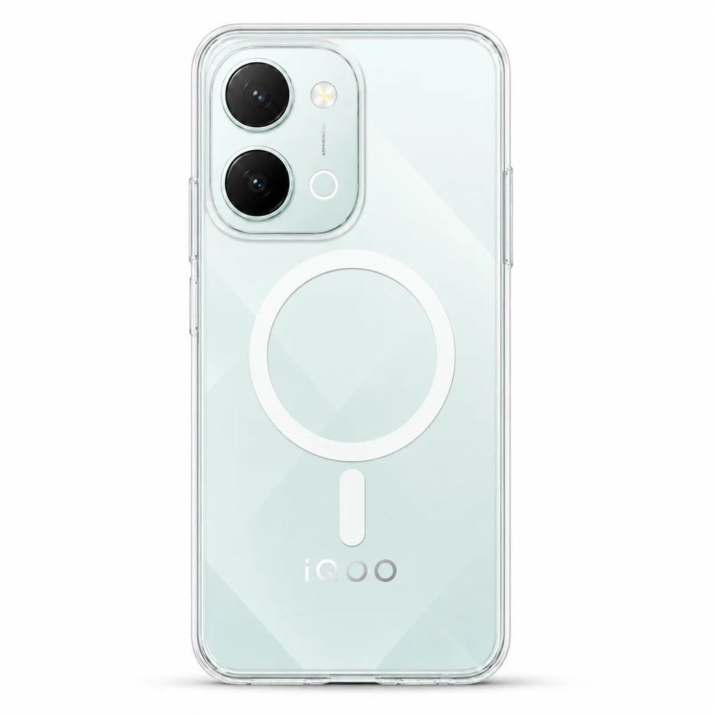 IQOO Z11X  - Anti Yellow MagSafe Clear Case