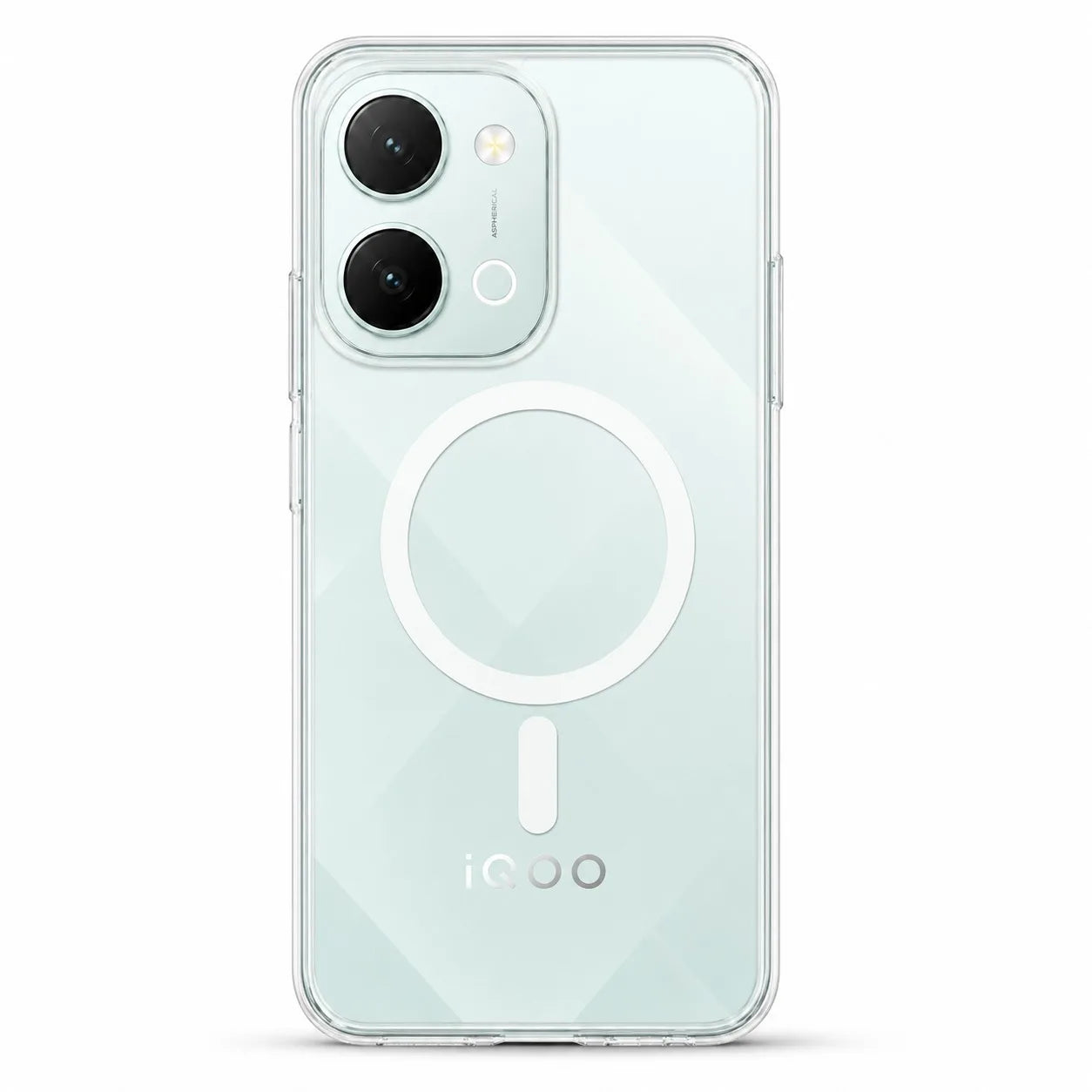 IQOO Z11X  - Anti Yellow MagSafe Clear Case