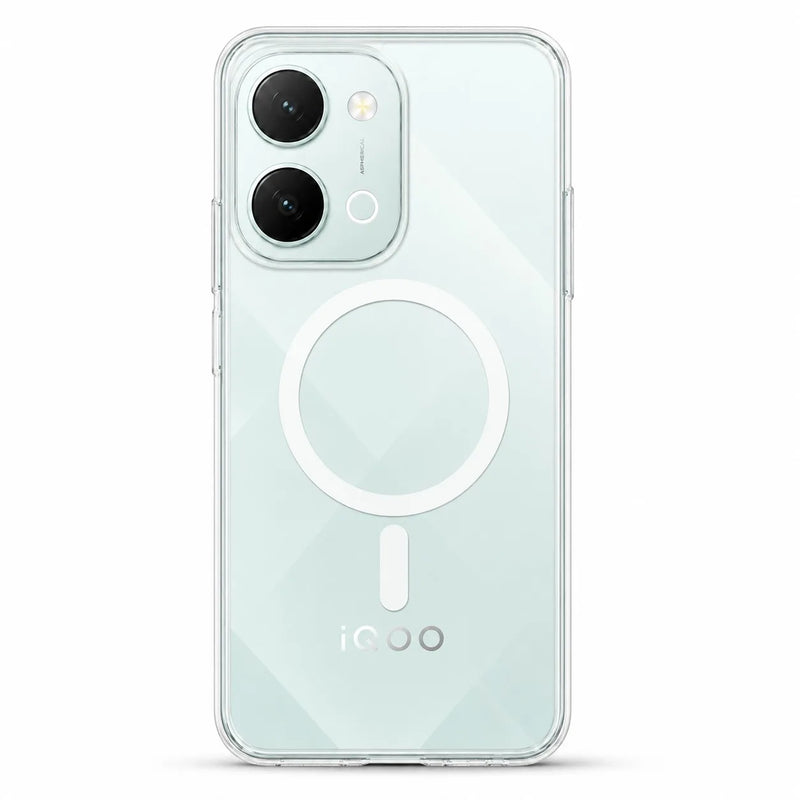 IQOO Z11X  - Anti Yellow MagSafe Clear Case
