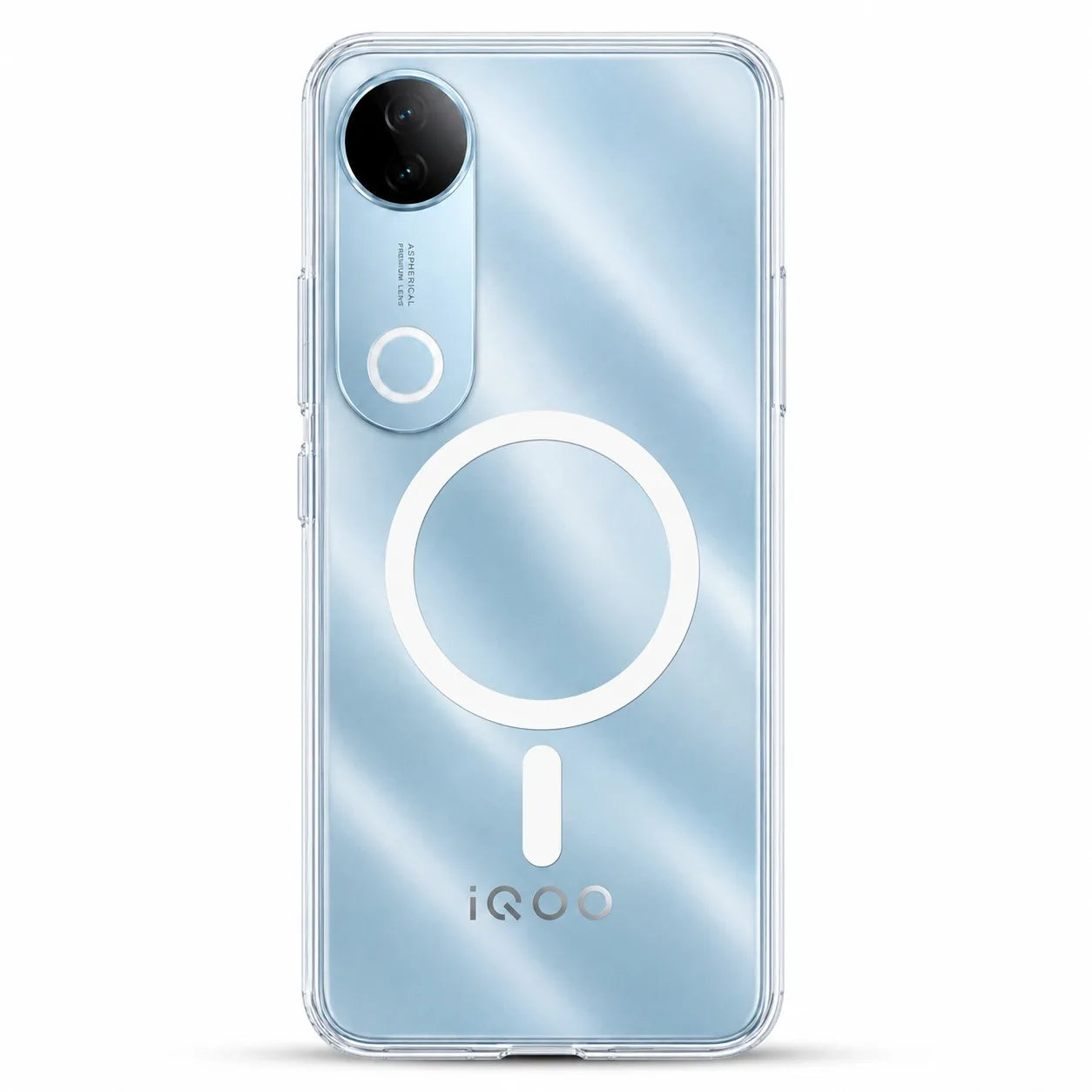 iQOO Z10R - Anti Yellow MagSafe Clear Case