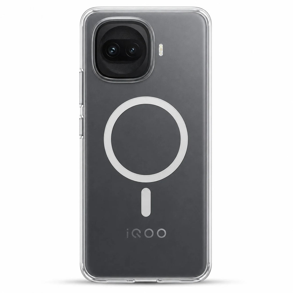 iQOO 15R - Anti Yellow MagSafe Clear Case