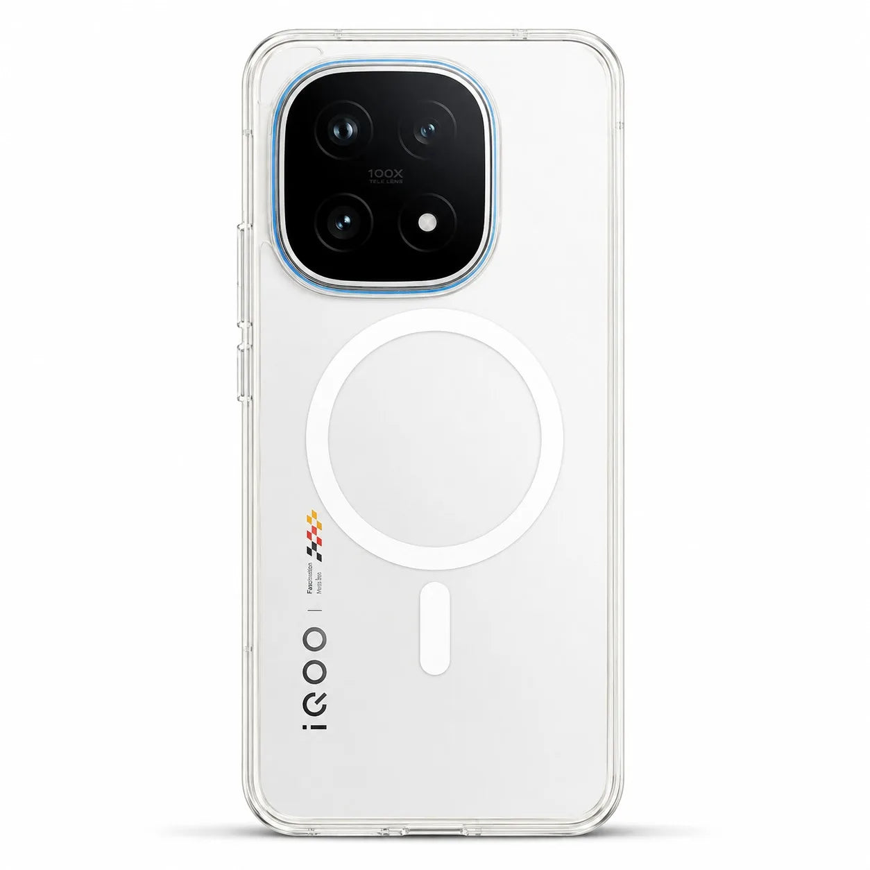 iQOO 13 - Anti Yellow MagSafe Clear Case