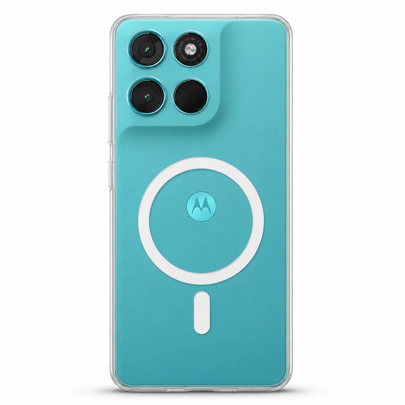 Motorola G57 Power - Anti Yellow MagSafe Clear Case
