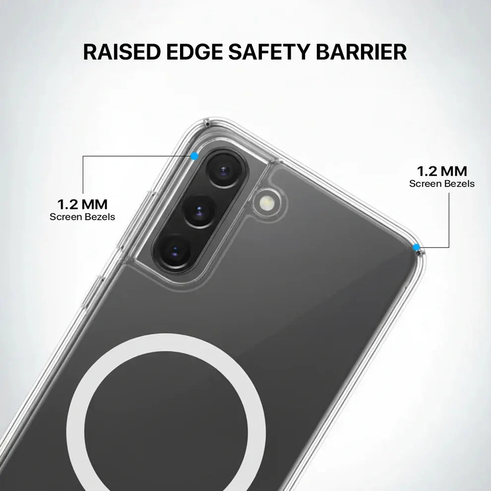 CasesAccessories Samsung S25 Edge cover crystal clear magnetic case