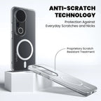 Anti-scratch technology – proprietary scratch resistant clear case for Vivo V40e 5G