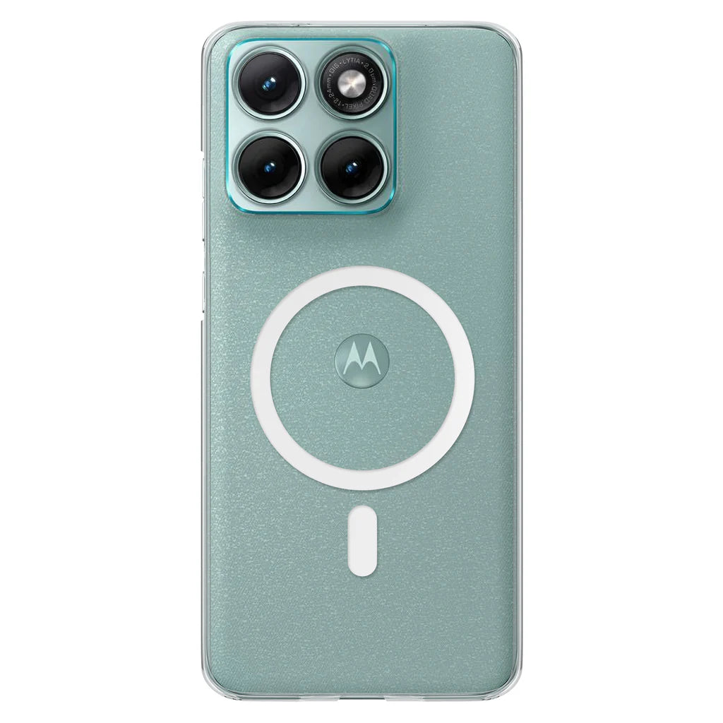Anti-Yellow MagSafe Clear Case Motorola Edge 70 Fusion