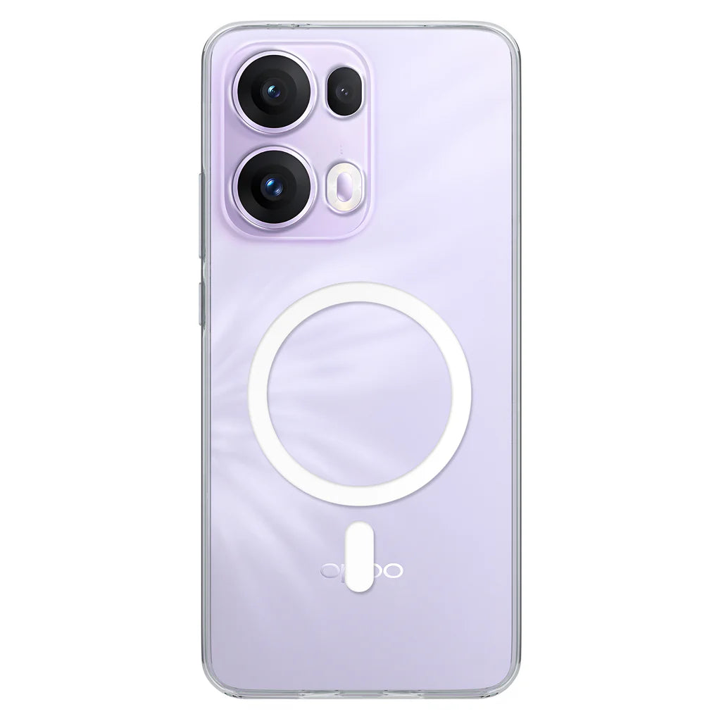 Anti-Yellow MagSafe Clear Case for Oppo Reno 13 5G