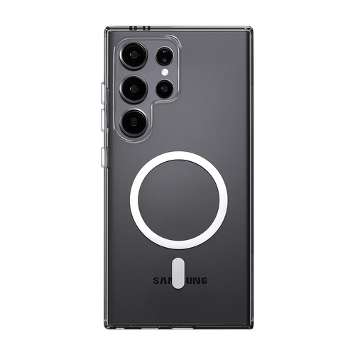 Crystely clear MagSafe case for Galaxy S23 Ultra