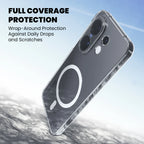 Full coverage drop protection – clear MagSafe case for Vivo V60