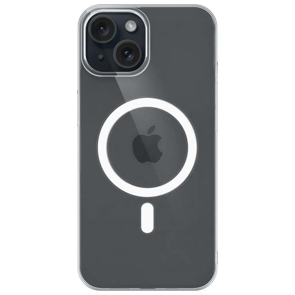 Crystely iPhone 14 Plus anti yellow MagSafe clear case