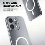 Anti-Yellow MagSafe Clear Case for Oppo Reno 13 5G