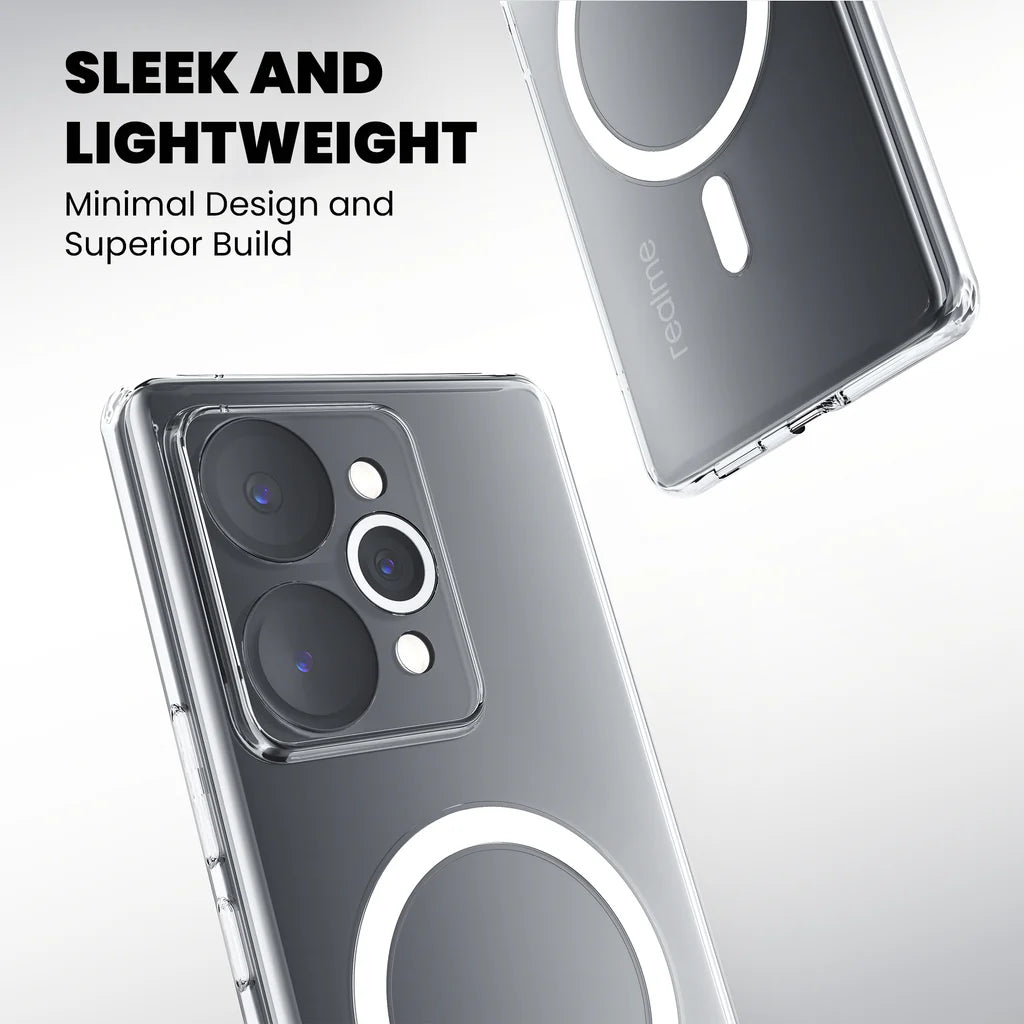 Anti-Yellow MagSafe Clear Case for Realme 15T 5G