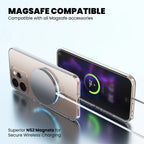 MagSafe Compatible Clear Case for OPPO Reno15 Pro 5G — N52 Magnets Secure Wireless Charging