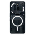 Crystely anti-yellow MagSafe clear case for Nothing Phone 3a Pro – front view