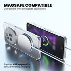 MagSafe compatible clear case for Nothing 3a Pro with N52 magnets