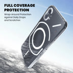Nothing Phone 2 MagSafe clear case with full coverage wrap-around drop protection