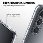 Precision-engineered cutouts on Crystely clear case for Samsung Galaxy S26 FE