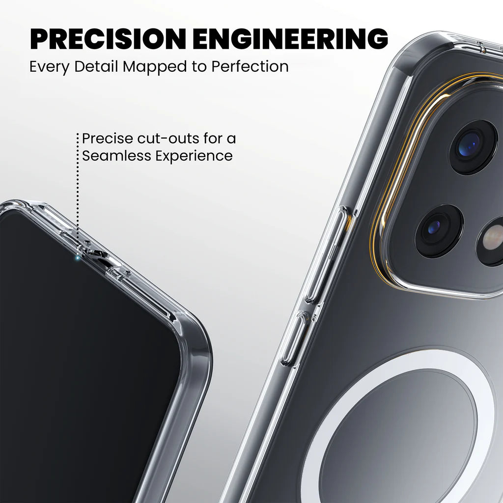 Precision Engineering Clear Case for iQOO 15 — Exact Cutout Fit Every Port
