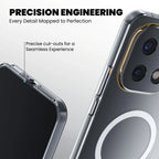 Precision Engineering Clear Case for iQOO 15 — Exact Cutout Fit Every Port
