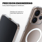 Precision Engineering Clear Case for OPPO Reno15 Pro 5G — Perfect Cutout Fit