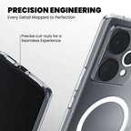 Anti-Yellow MagSafe Clear Case for Realme 15T 5G