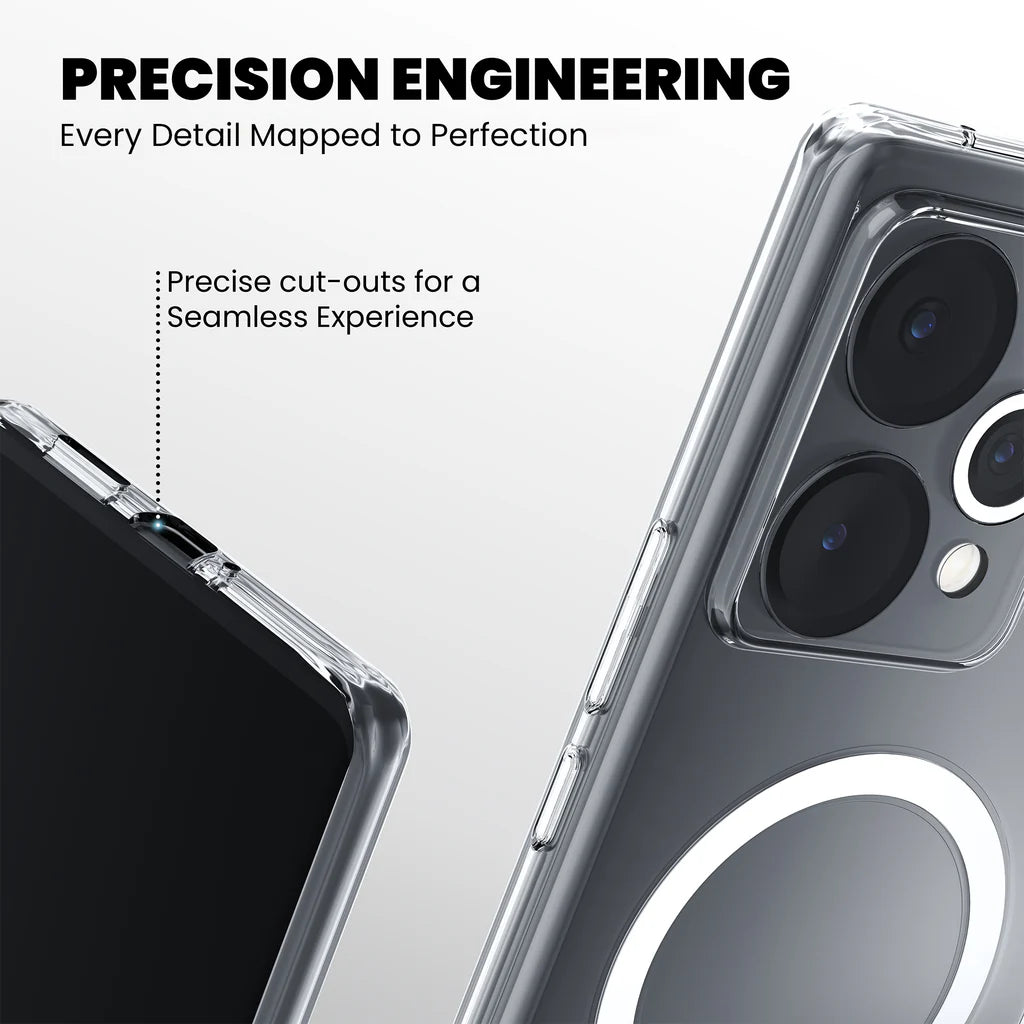 Anti-Yellow MagSafe Clear Case for Realme 15T 5G