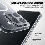 Anti-Yellow MagSafe Clear Case for Oppo F31 5G