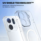 UV Shield Technology™ Clear Case for OPPO Find X9 — Yellowing Resistance