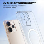 UV Shield Technology™ Clear Case for OPPO Reno 15 5G — Advanced Yellowing Resistance