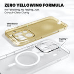 Zero Yellowing Formula — Crystely vs Other Brand Case Comparison for OPPO Find X9 