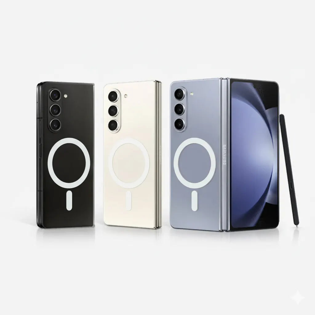 Premium Fold 5 cover case clear back protection