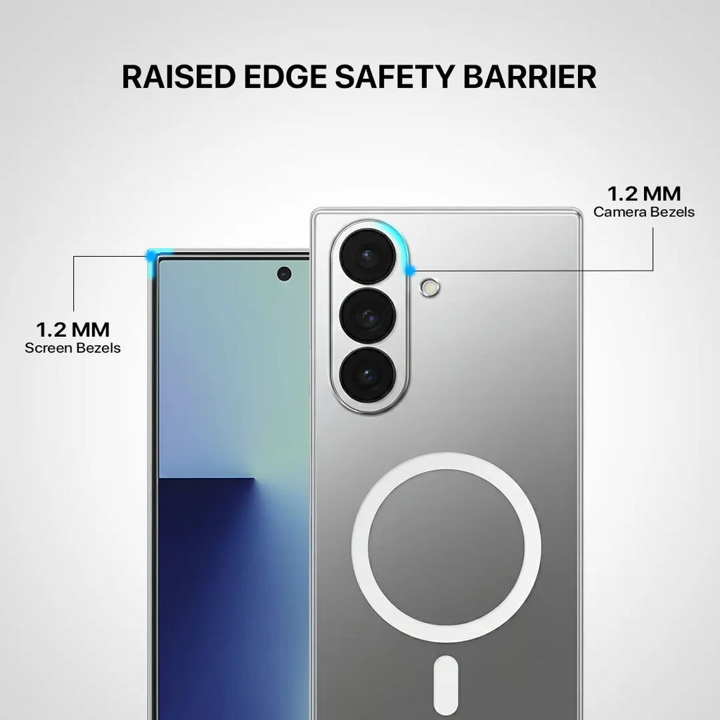 Samsung phone covers Fold 5 anti yellow clear case