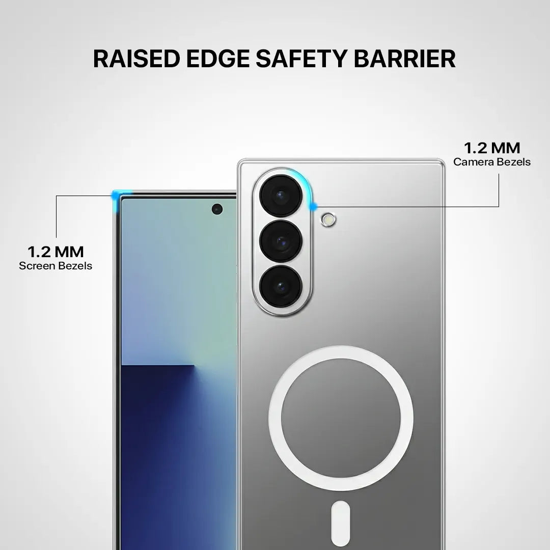 Samsung phone covers Fold 5 anti yellow clear case