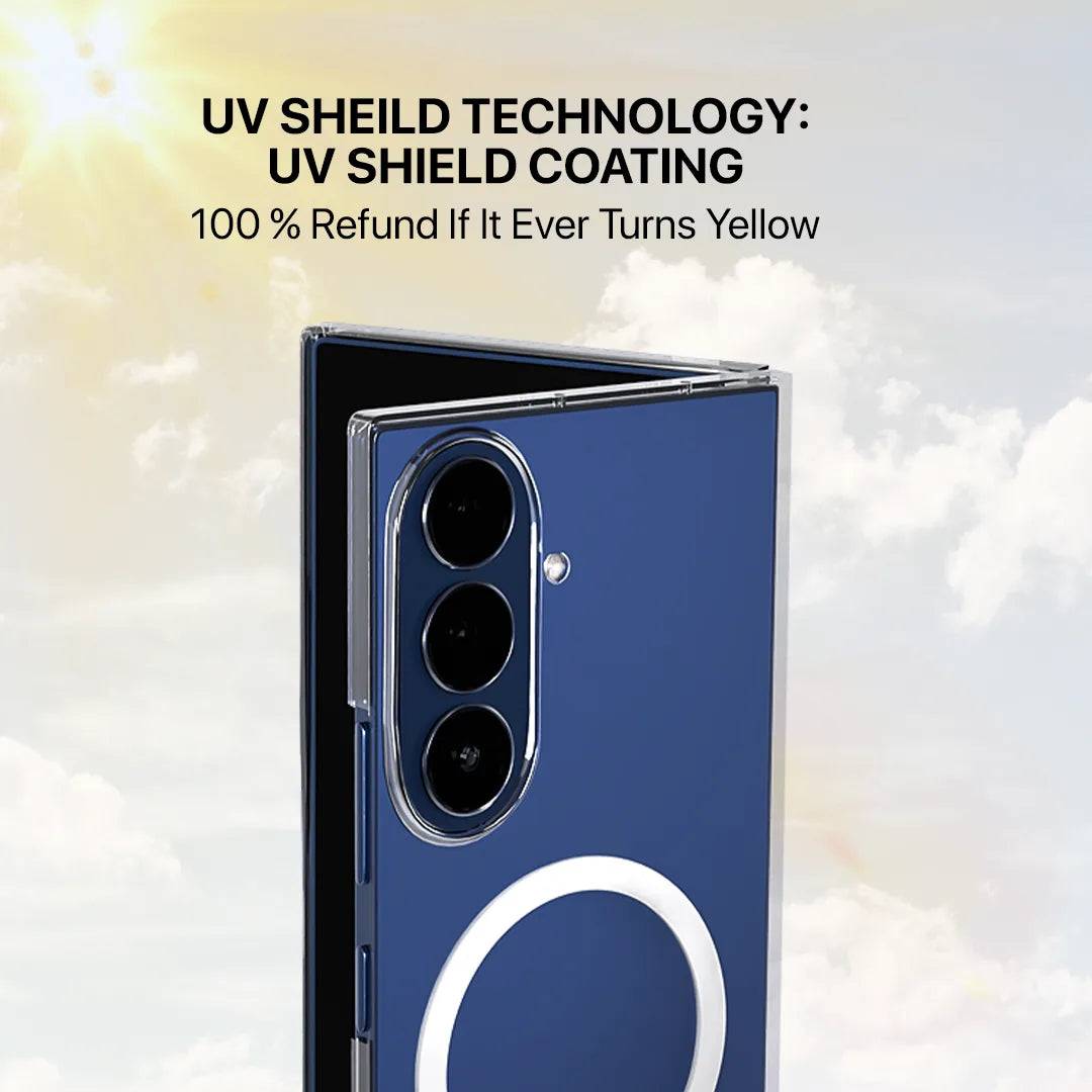 CasesAccessories Fold 7 cover case crystal clear design