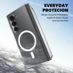 Anti-Yellow MagSafe Clear Case for Galaxy Z Fold 6 everyday protection