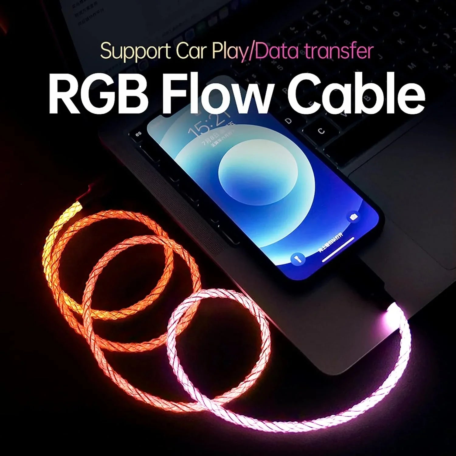 Hoco U112 Shine 3A fast charge Type-C charging cable