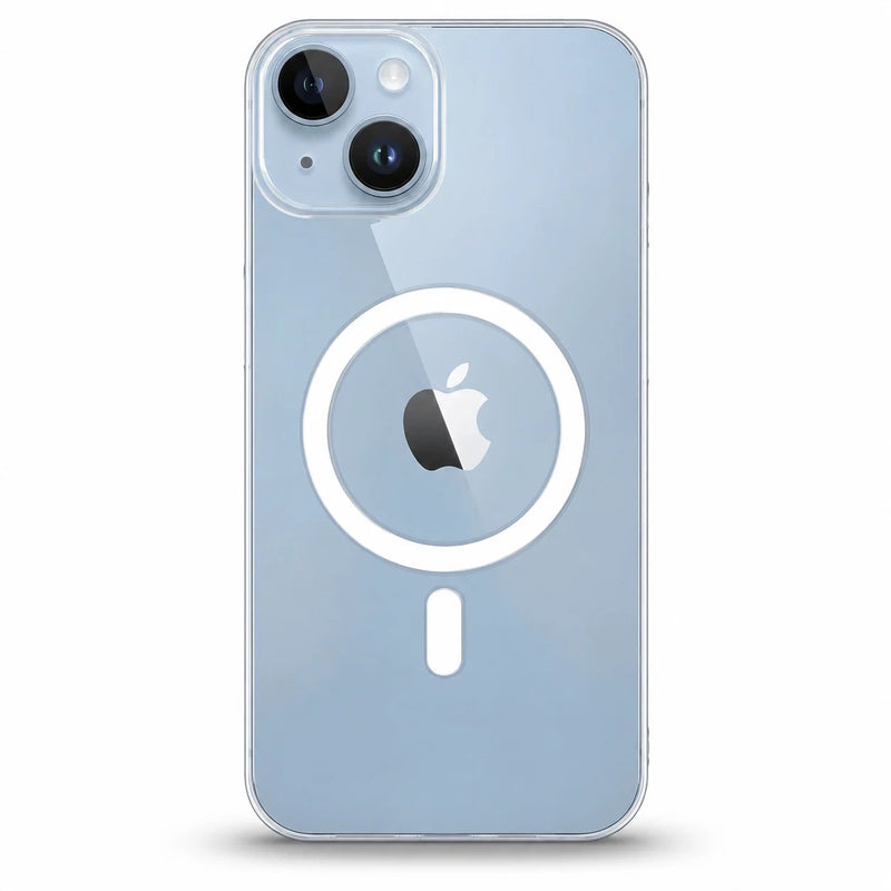iPhone 14 Plus - Anti Yellow MagSafe Clear Case - Crystely