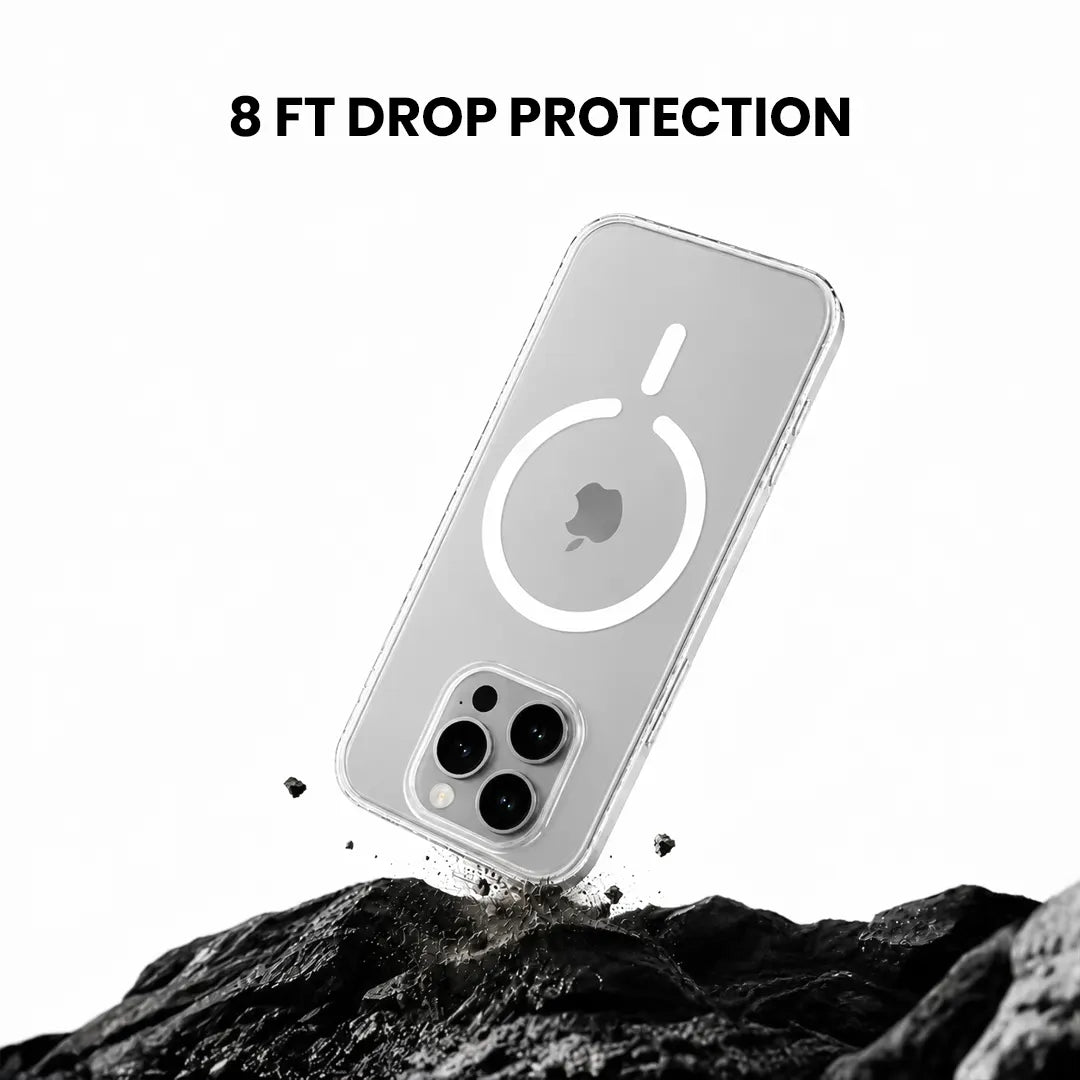 iPhone 15 Pro - Anti Yellow MagSafe Clear Case