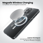 iPhone 14 Pro Max Anti Yellow Clear MagSafe Case wireless charging