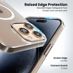 iPhone 16 Pro Max Anti-Yellow Magsafe Clear Case raised edge protection