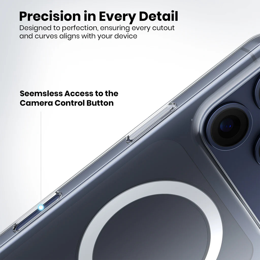 iPhone 17 Pro Max anti-yellow case Camera Control Button cutout