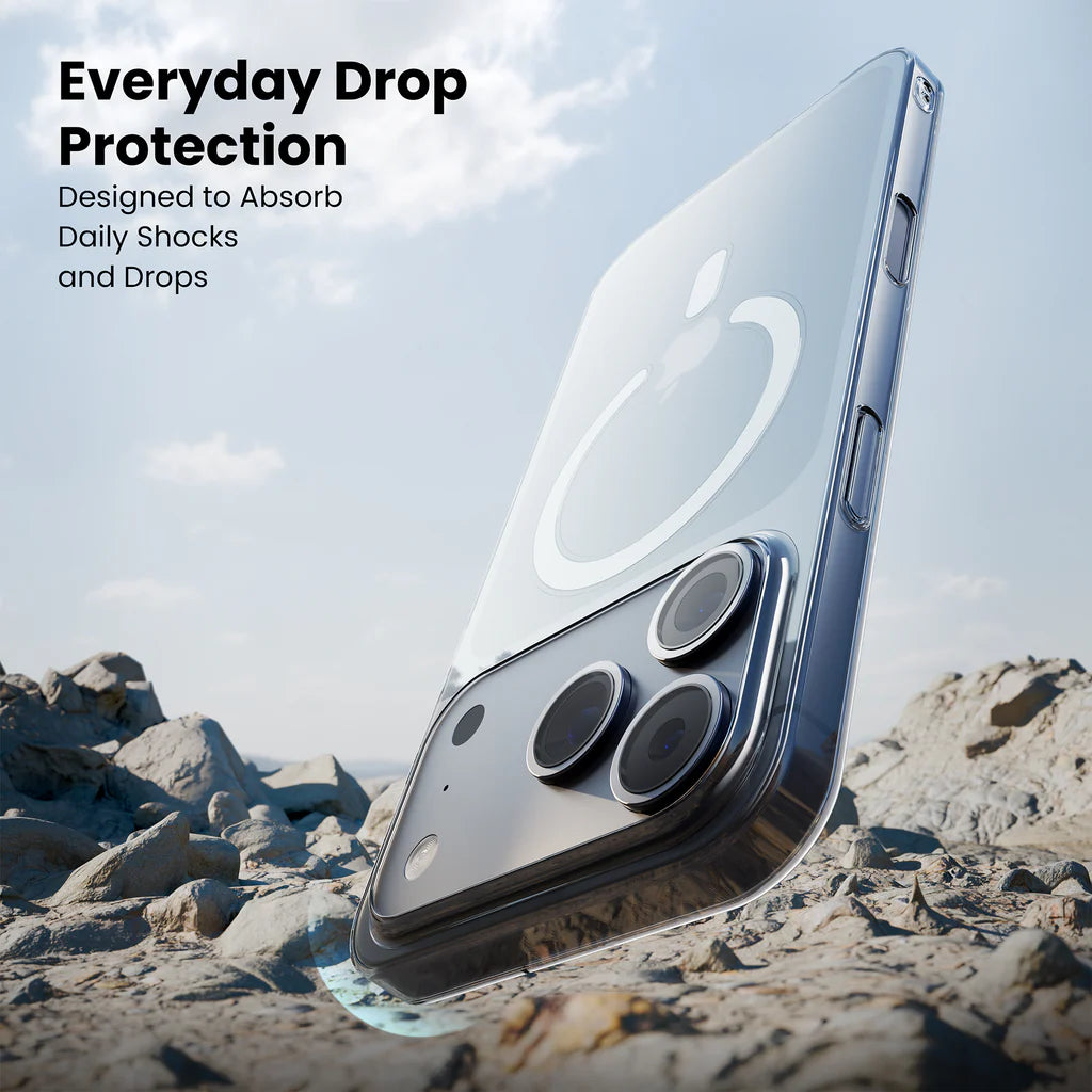 iPhone 17 Pro Max clear case 10.4 feet everyday drop protection test