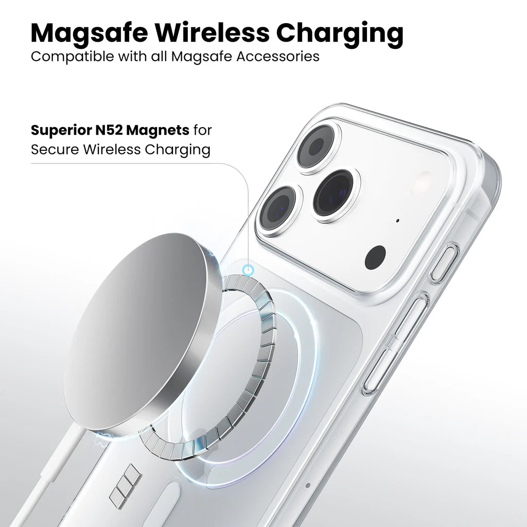 iPhone 17 Pro Max anti-yellow case MagSafe wireless charging compatibility