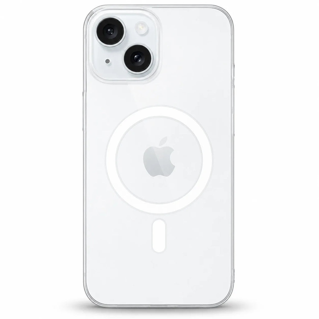 iPhone 15 Plus - Anti Yellow MagSafe Clear Case - Crystely