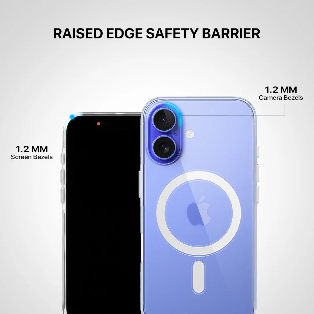 UV protected clear iPhone 17 phone case slim design