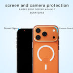 Protective Clear iPhone Case with Raised Edges for Screen Safety