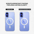 Shockproof iPhone 17 case with strong magnetic ring