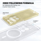 Clear Anti-Yellow MagSafe Case – OnePlus 11 zero yellowing formula crystely 