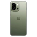 Crystely anti-yellow clear case fitted on OnePlus 13S showing full back panel and dual camera module
