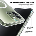 Clear Anti-Yellow MagSafe Case – OnePlus 15 raised edge protection